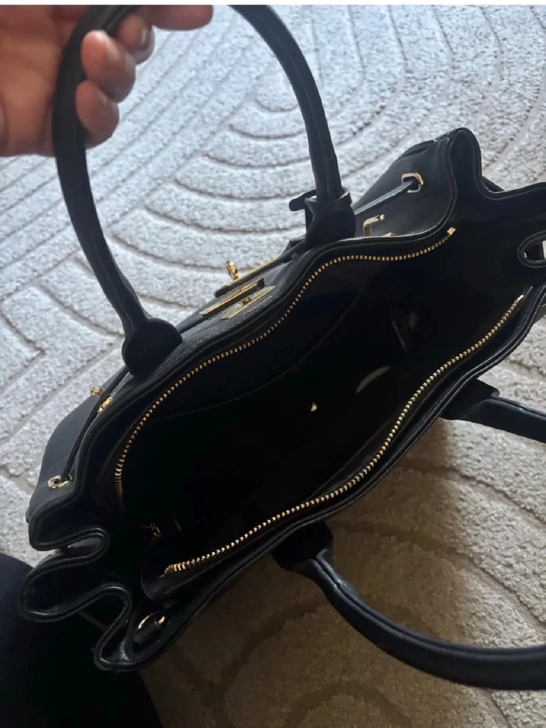 Svart handväska från Don Donna - 3