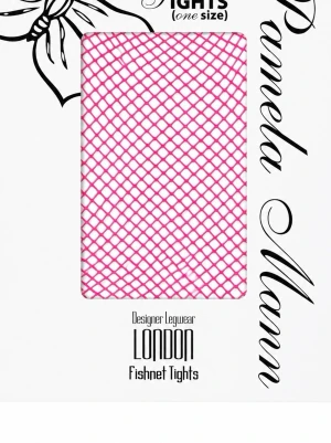 Nätstrumpbyxor onesize fr Pamela Mann - Helt nya strumpbyxor från Pamela Mann. Neonrosa färg.
