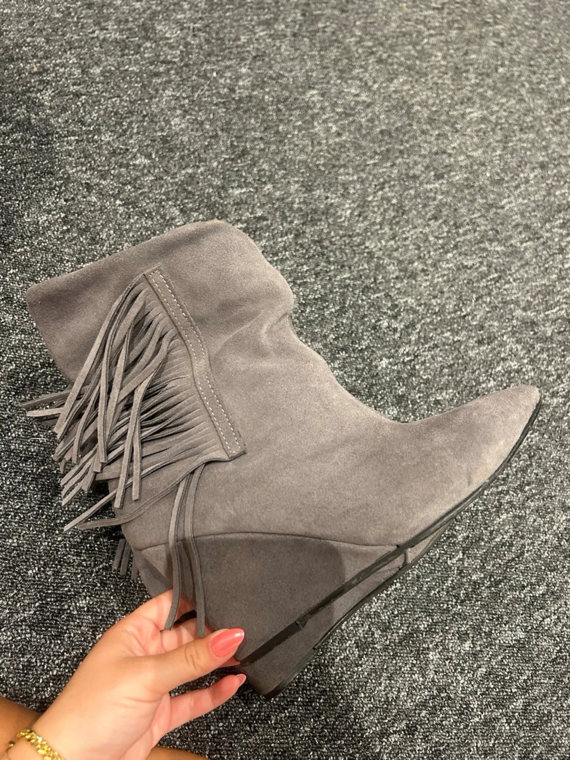Boots med fransar  - 1