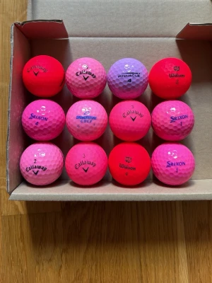 Rosa golfbollar 12-pack A-klass  - Rosa golfbollar 12-pack A-klass 