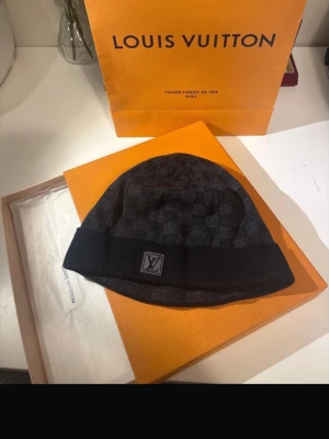 Svart Louis Vuitton mössa LV - Kvitto finns, Onesize