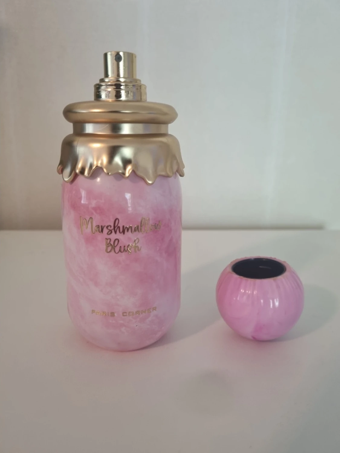 Marshmallow Blush parfym rosa flaska - 2
