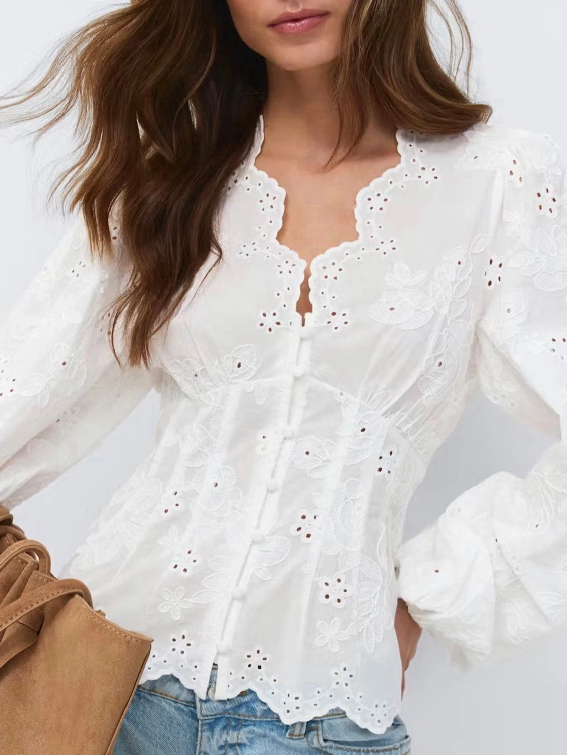 Vit blus - 2