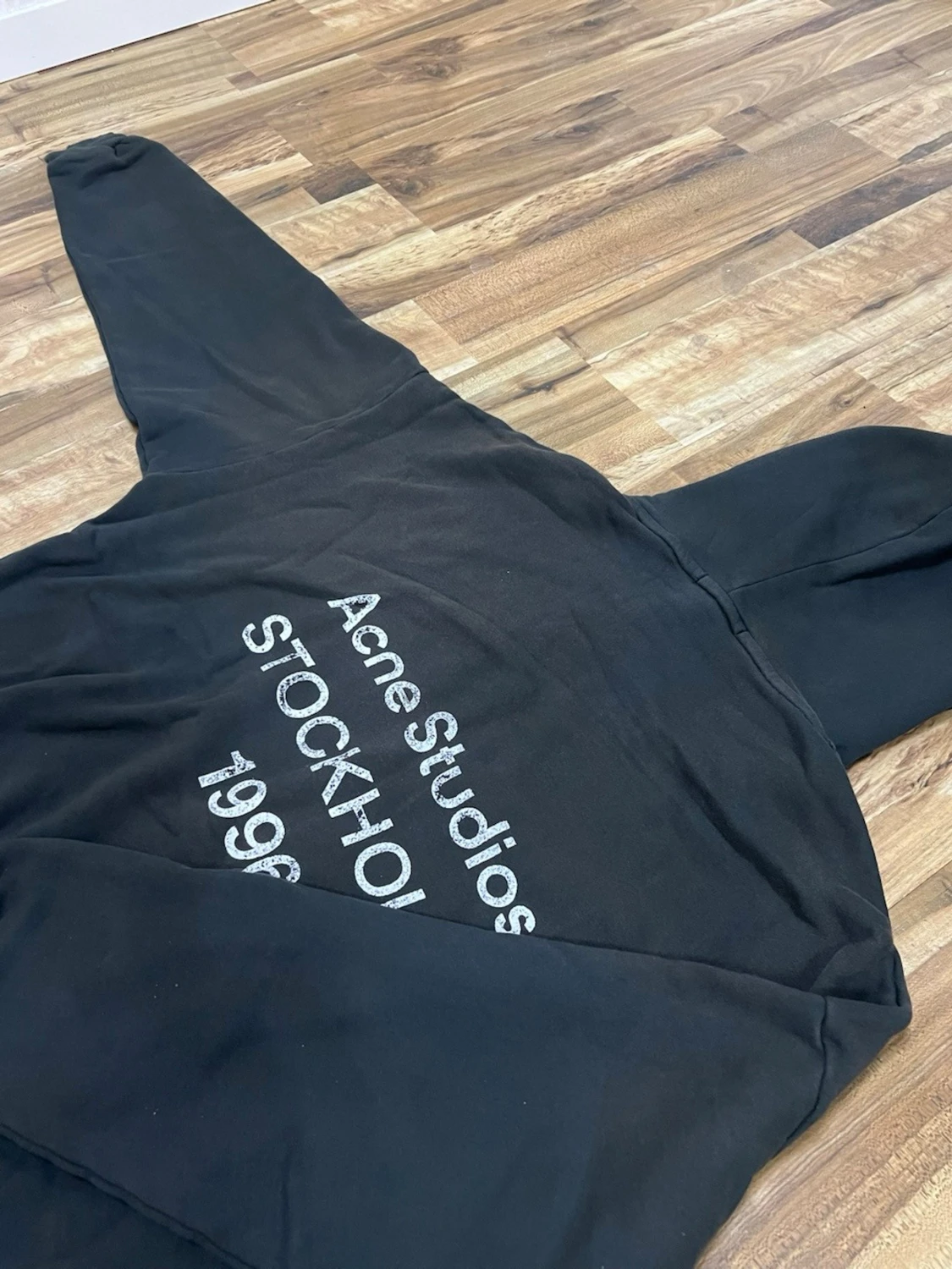 Acne Studios Hoodie Svart - 2