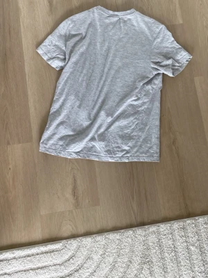 Ljusgrå basic t-shirt - En enkel ljusgrå t-shirt i mjukt material med rund hals och korta ärmar. Perfekt till vardags och lätt att matcha med olika stilar. Klassisk passform och utan tryck eller mönster.