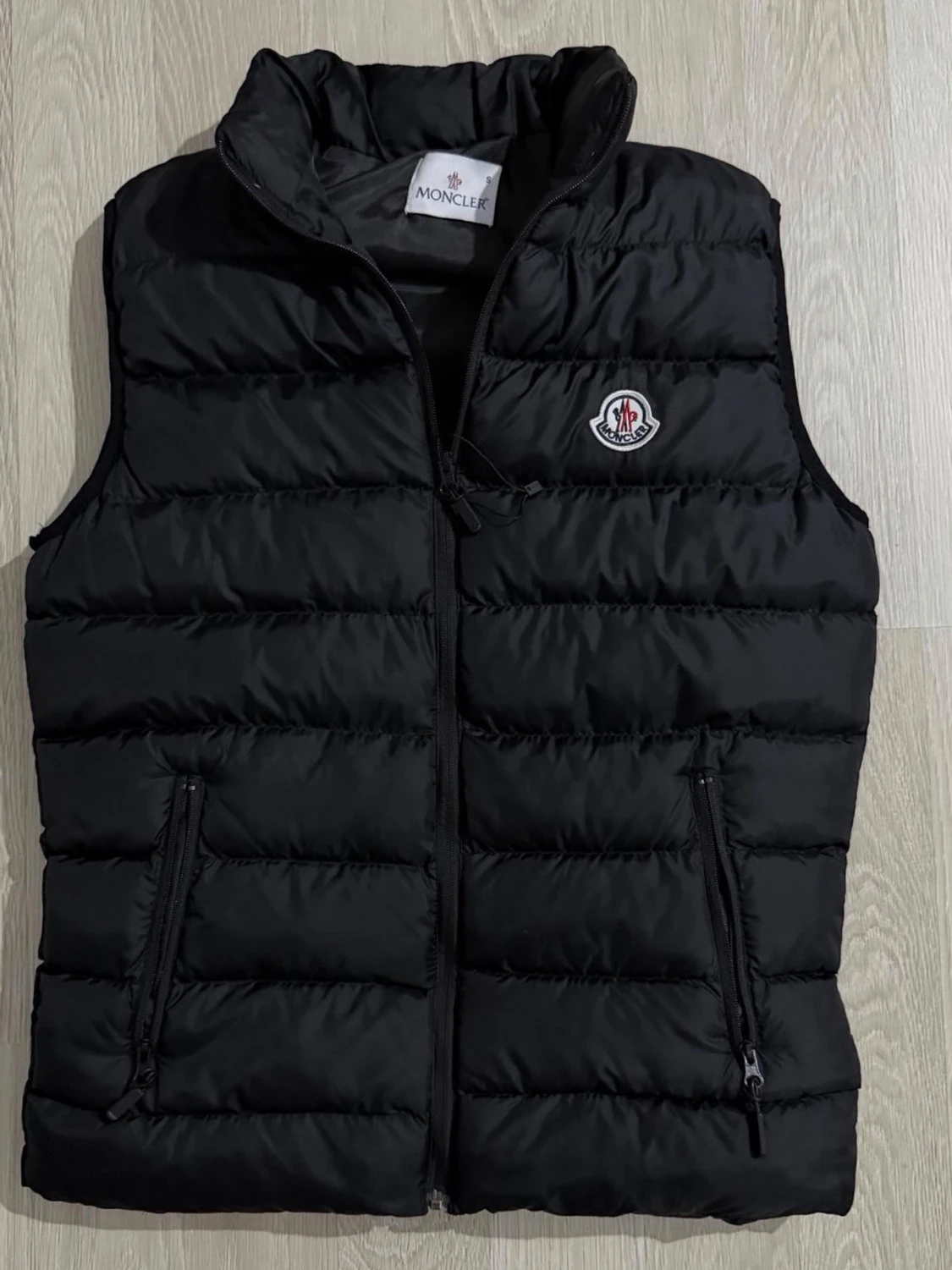 Moncler black vest M