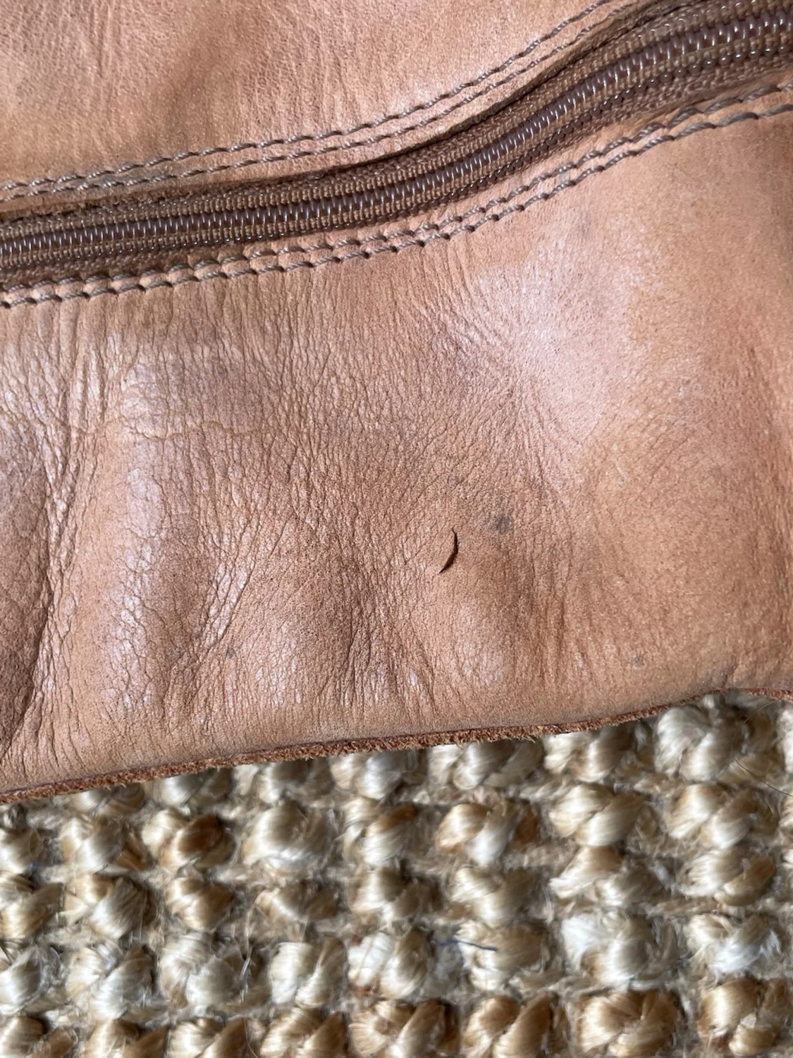 Bruna/ Nude höga läderstövlar med spännen - 6