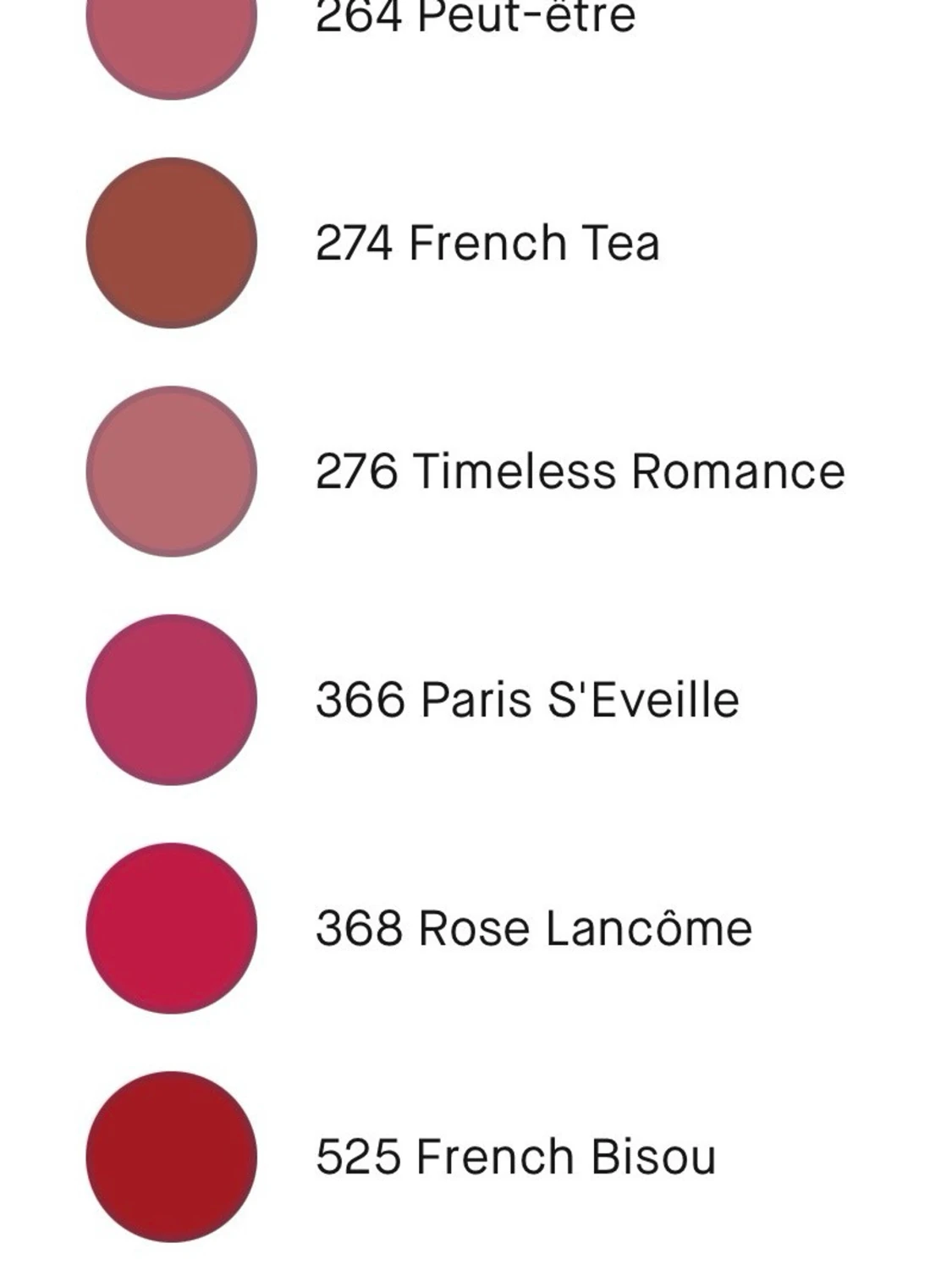 läppstift från Lancôme French Tea (brunrött) NY  - 3