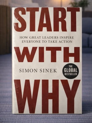 Start With Why (Brand new, in English) - Skick: Helt ny bok. Omslag: Pappercover. Storlek: standard (inte pocket). Förpackning: I sitt originala plastomslag. Från: Stockholm. Snabb leverans inom Sverige.