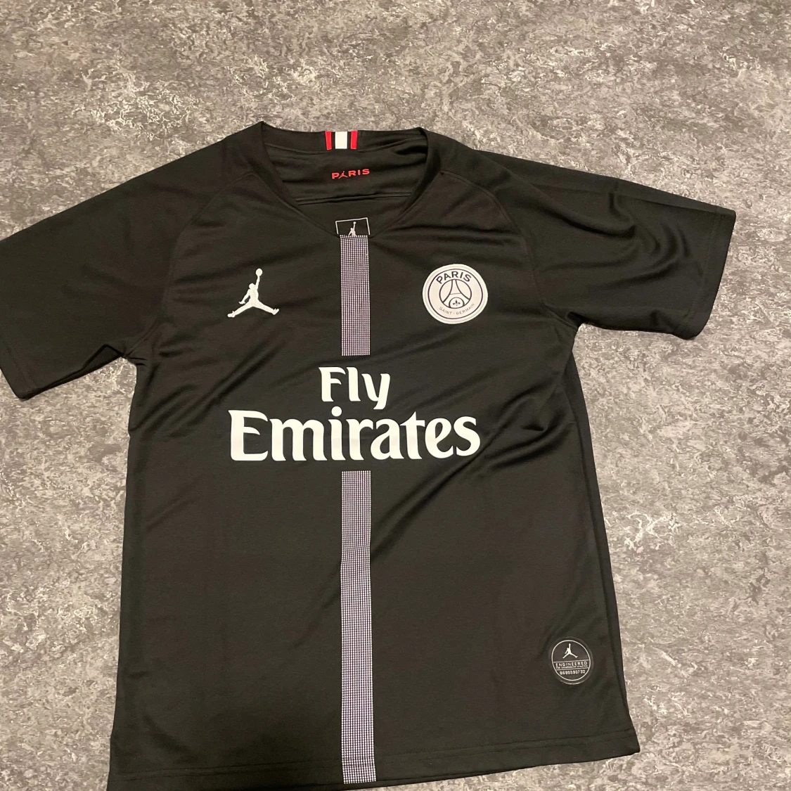 Svart PSG x Jordan matchtröja