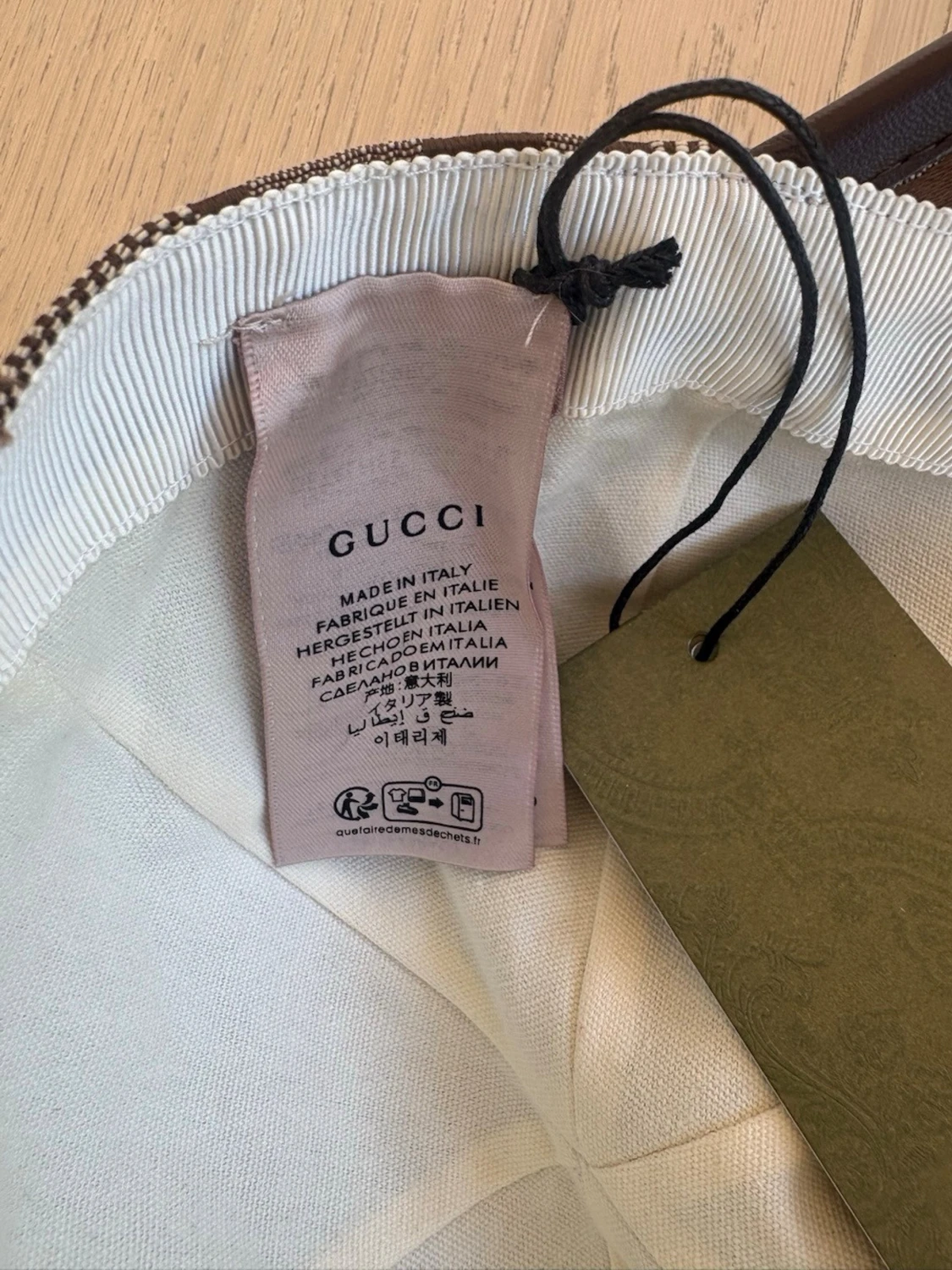 Beige keps från GG - 3
