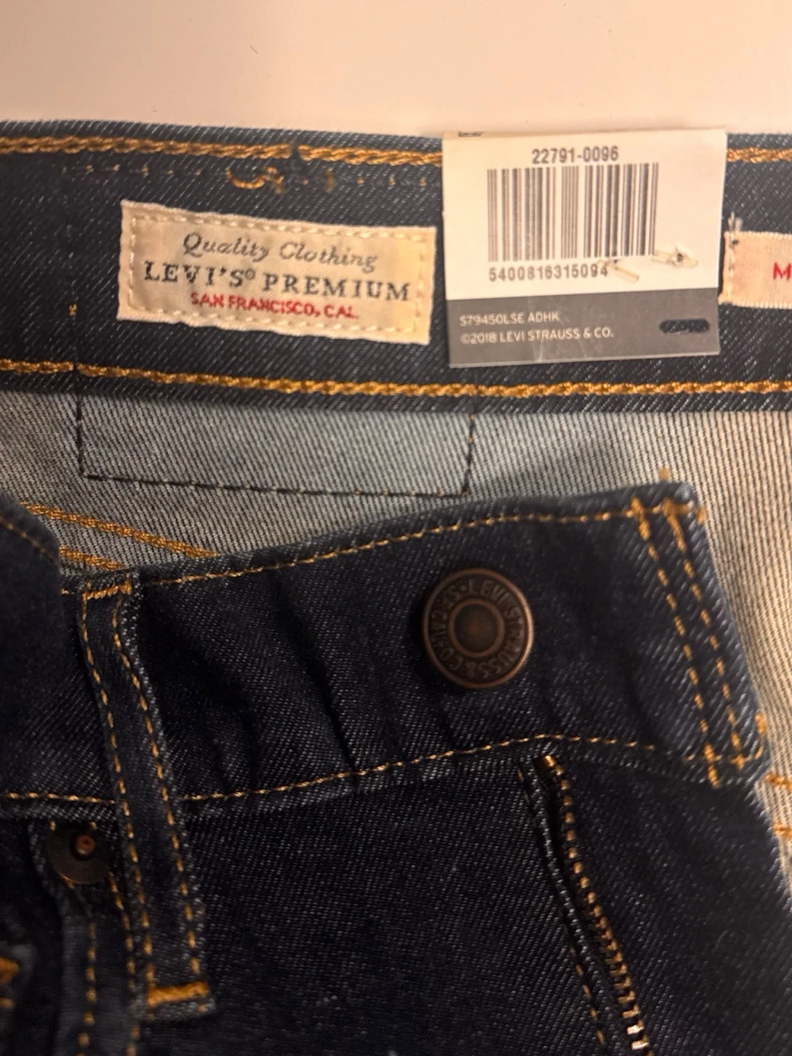 Levi's Mile High Super Skinny jeans 25*28 - 4