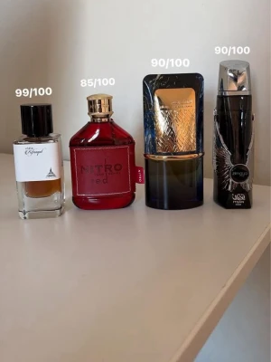 Paketsälj - Vid frågor, skriv PM. Alla 4 för priset angivet. Från vänster till höger: Babycat, invictus/hawas, Blue electriq och sista myself/y blandning.