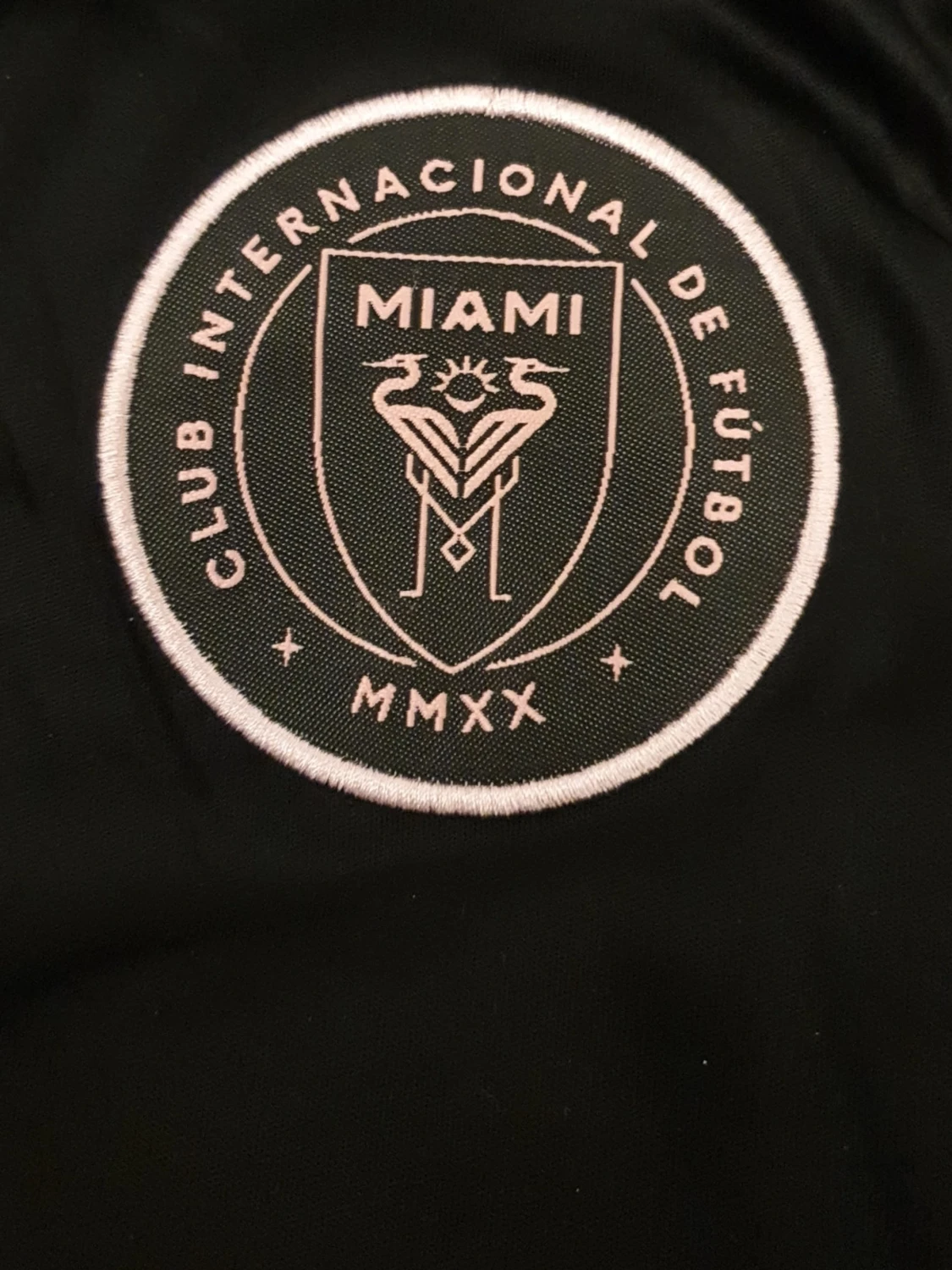 Svart Inter Miami matchtröja Adidas - 3