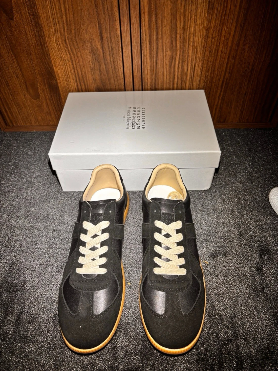 Svarta sneakers Maison Margiela - 1