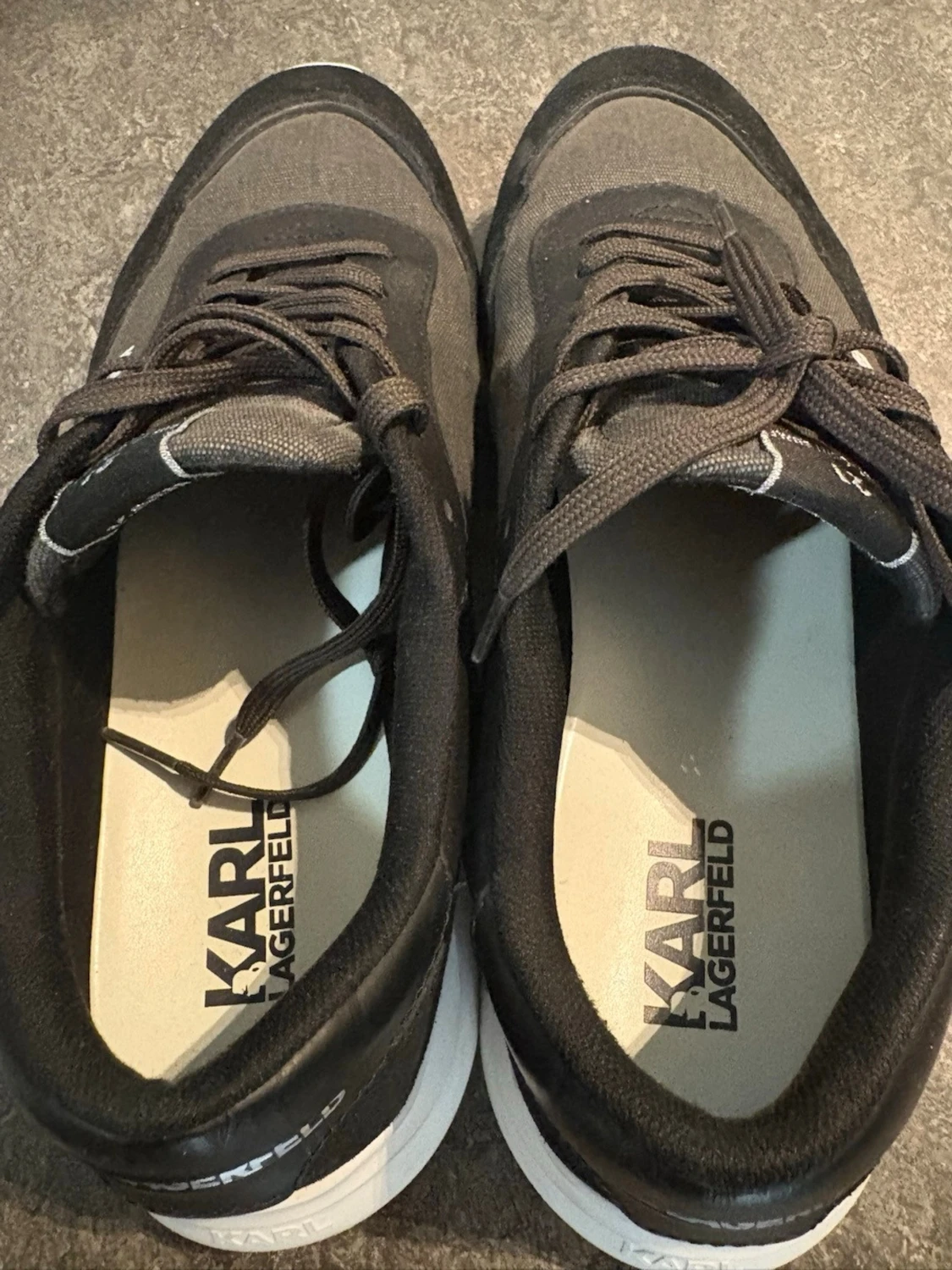Svarta sneakers från Karl Lagerfeld - 1