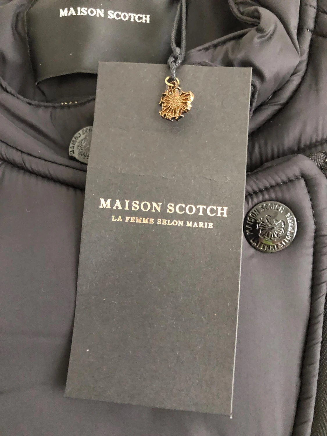 Svart jacka från Maison Scotch - 3