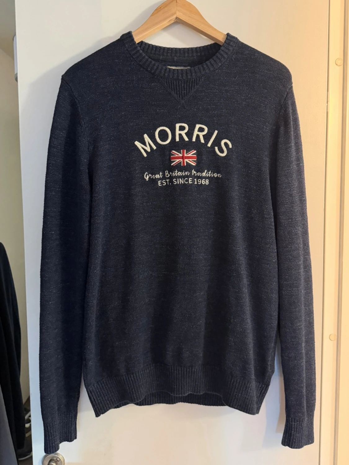 Morris stickad tröja 