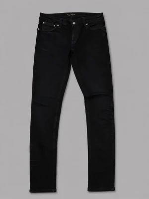 Svarta skinny lin jeans från Nudie Jeans - Säljer dessa nudie jeans i modellen skinny lin 9.5/10 använt en gång typ men tyvärr passar mig inte. Storlek 31/34