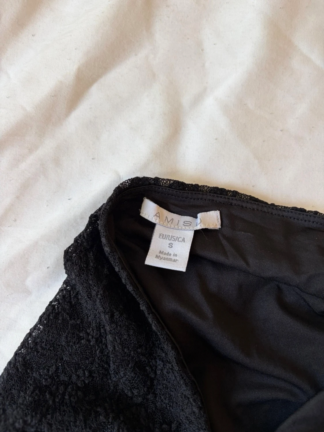 Svart halterneck topp - 4