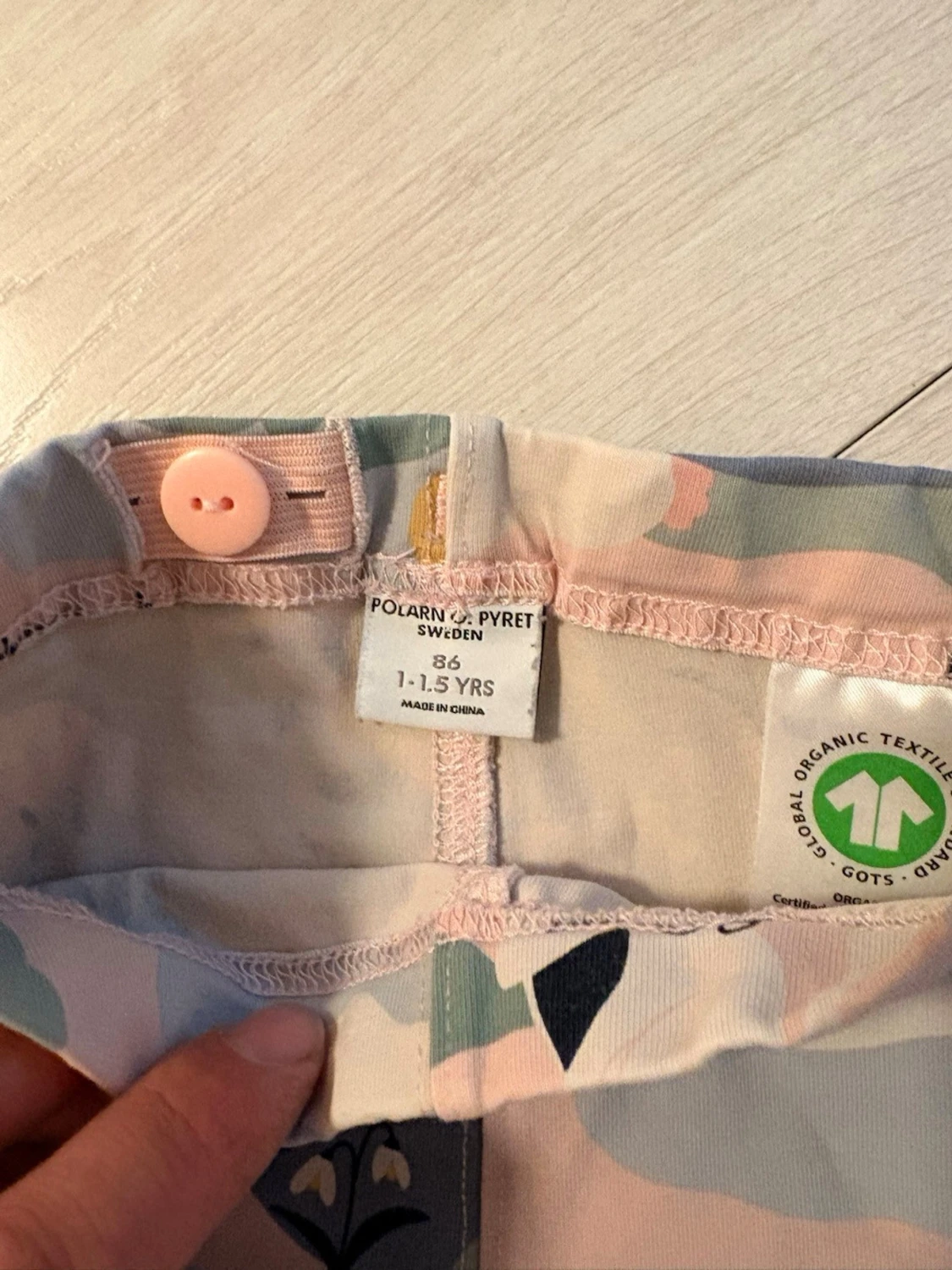 Mönstrade leggings från Polarn O. Pyret - 1