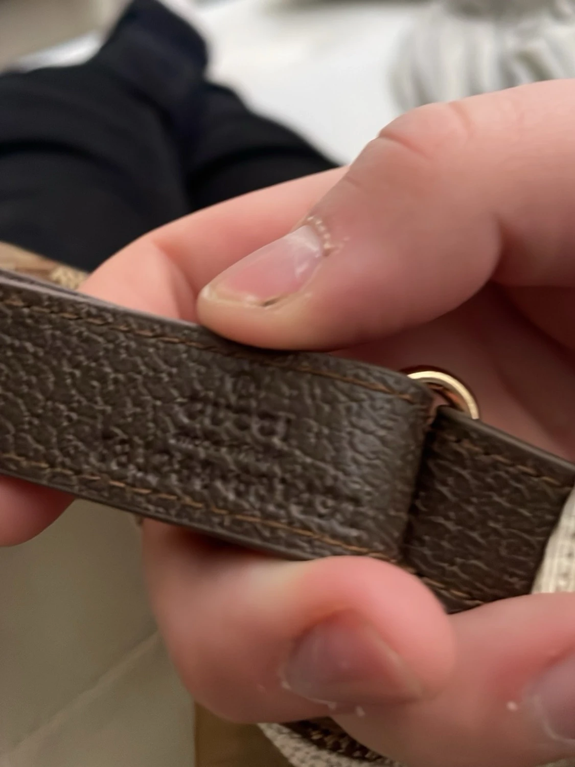 Beige GG keps från Gucci byte Äkta - 5