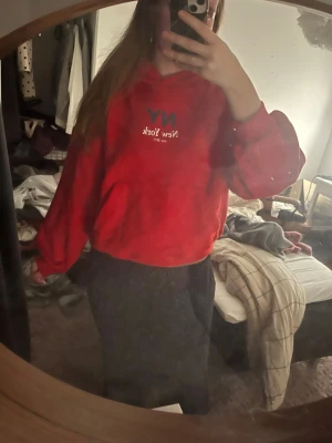Zara hoodie - Super söt hoodie med text motiv bak och fram! Super najs och sitter bra oversized för mig som brukar bära S :)