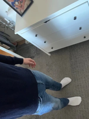 Blå raka jeans från Tigsr of Sweden  - Hej säljer mina tiger of sweden jeans nu, dom är knappt använda och ser nya ut. Hör av er vid intresse!