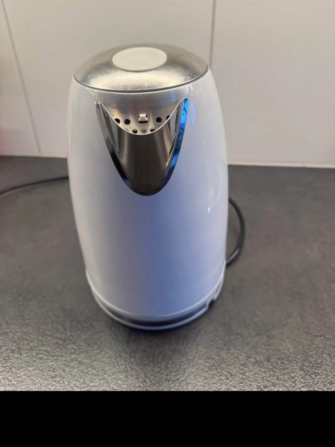 Vit Champion vattenkokare - 1