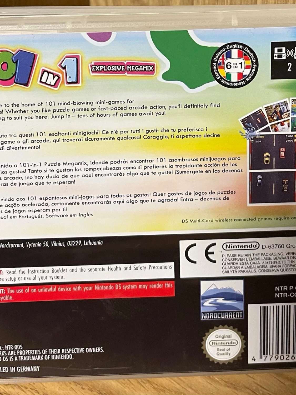 101 in 1 Explosive Megamix Nintendo DS Spel  - 1