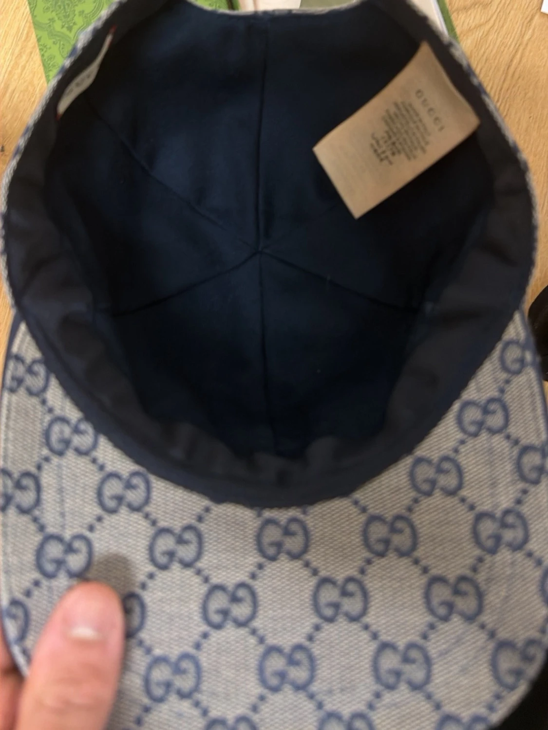 Gucci keps med GG-mönster - 1