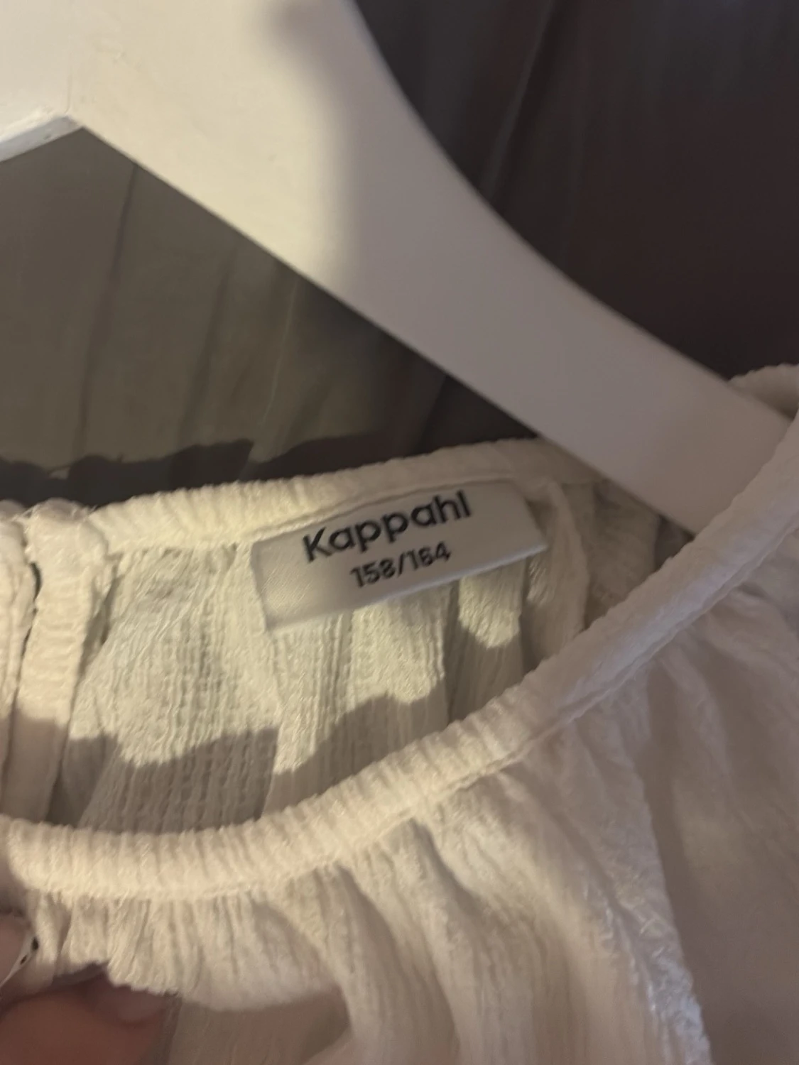 Vit volangblus från Kappahl - 1