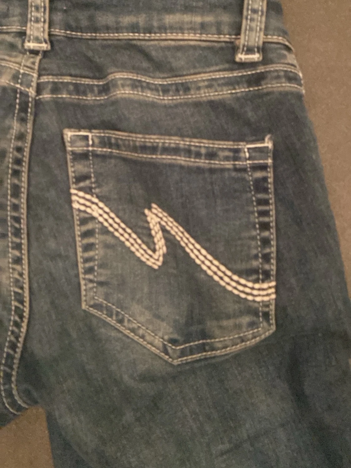 Blå bootcut jeans från Nelly - 4