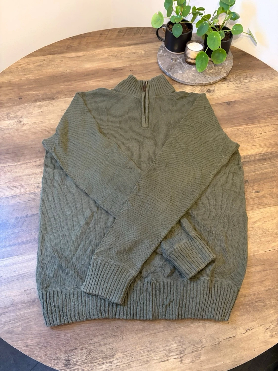 Skön Quarter Zip För Män - 1