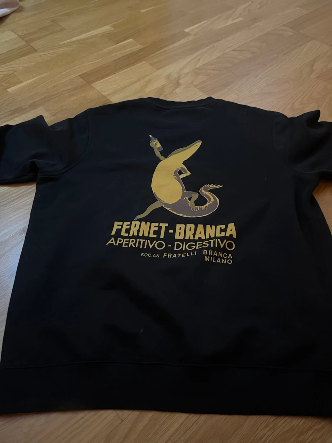 Svart Fernet-Branca sweatshirt - 1