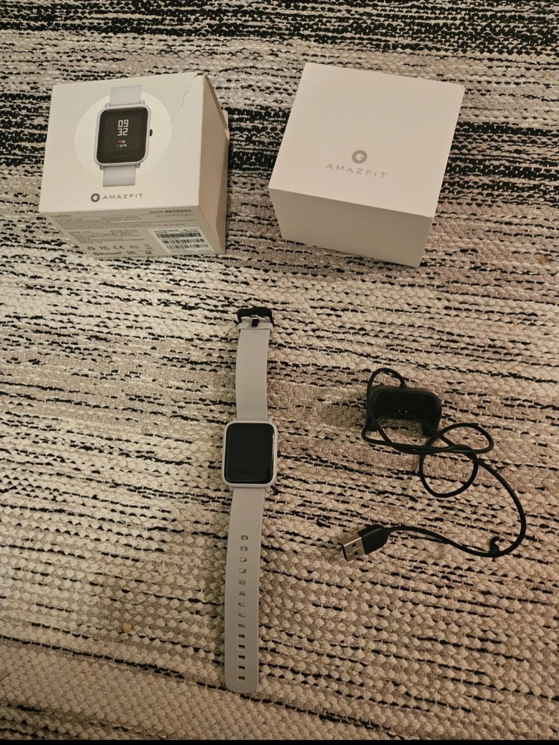 Amazfit Bip smartklocka grå