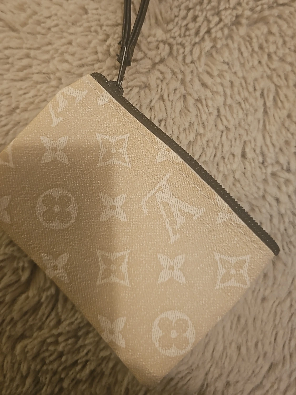 Beige  plånbok