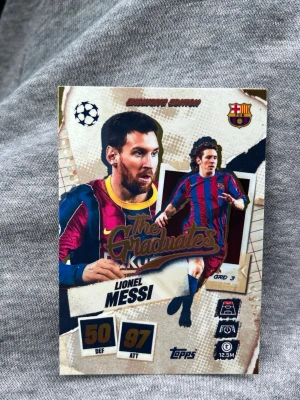Match Attax Messi samlarkort FC Barcelona - Fint kort, välbehandlat 