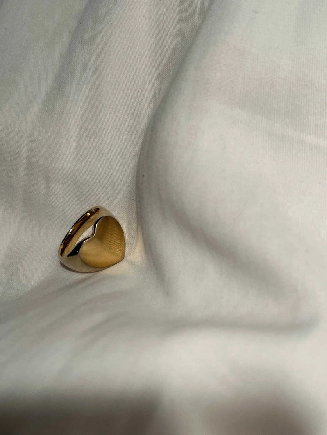 Guldring hjärta - 1