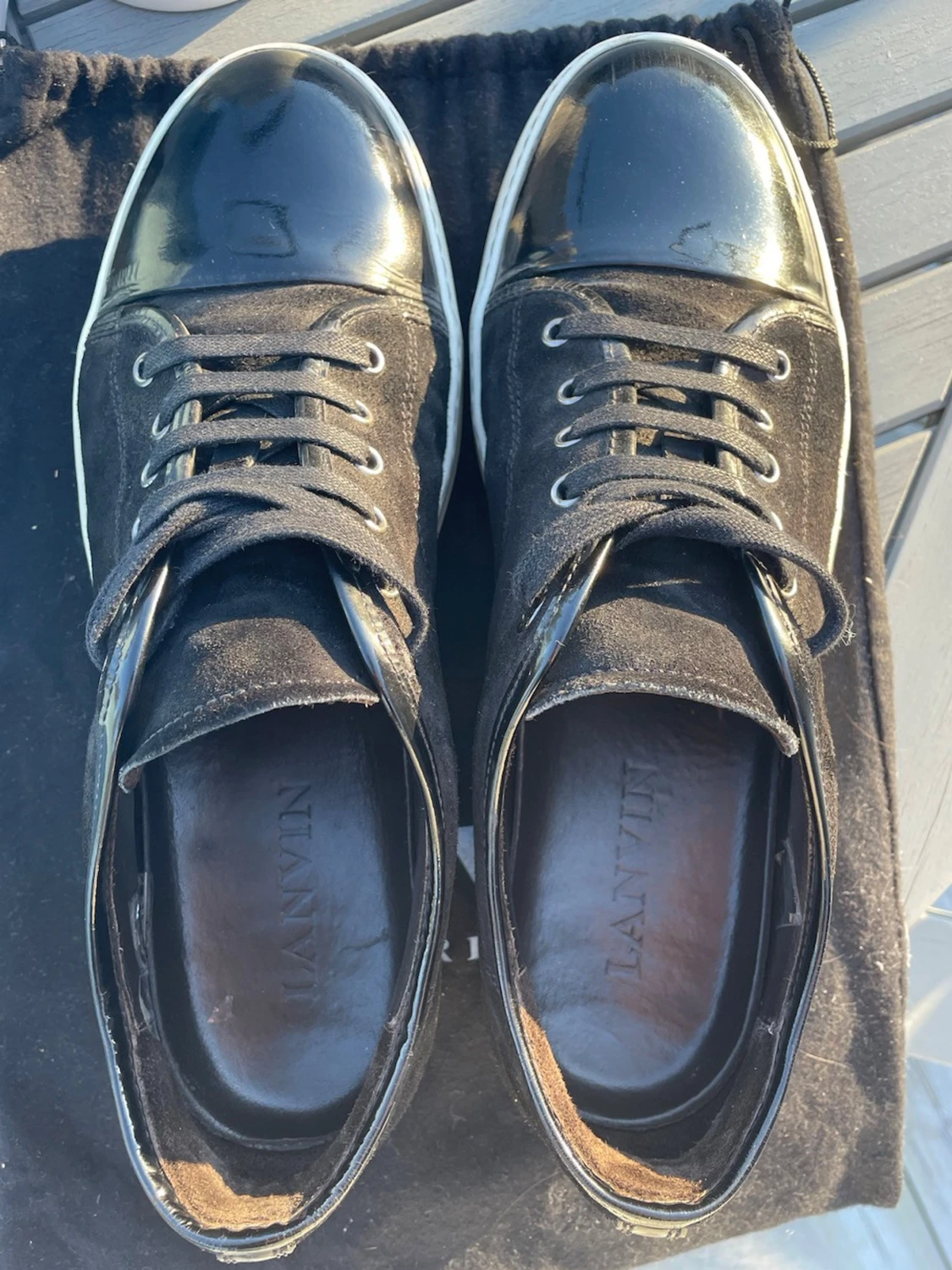 Svarta Lanvin Skor - 3