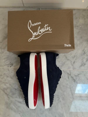 Christian Louboutin Mörkblå  - Aldrig använda. 