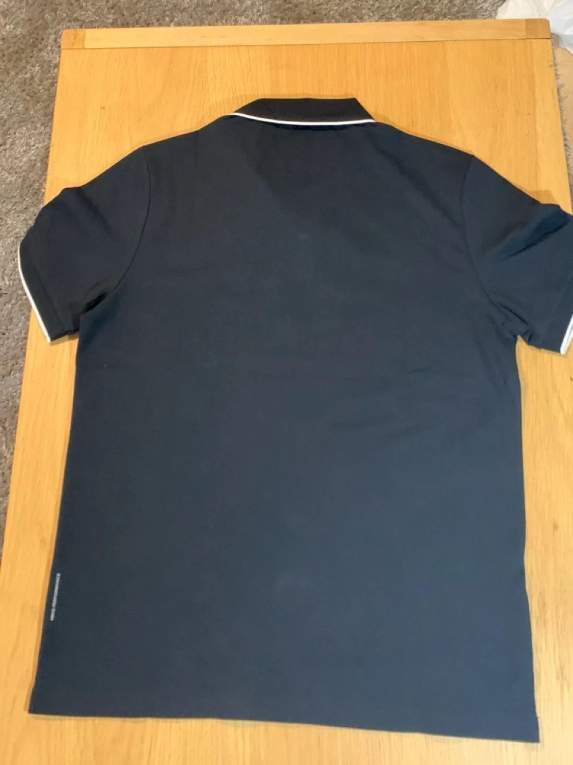 L. Mango pikétröja med vit kant - 6