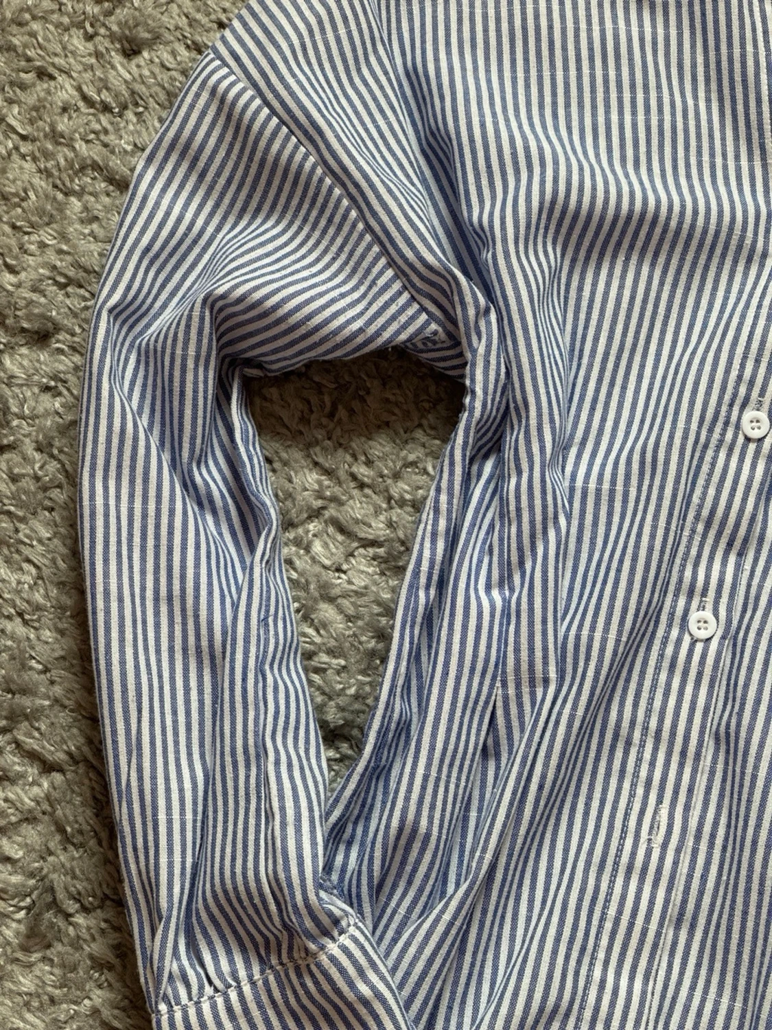 Blårandig skjorta  - 3