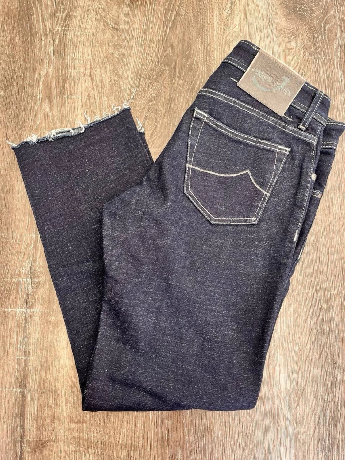 Mörkblå jeans Jacob Cohen Style 625 - 4
