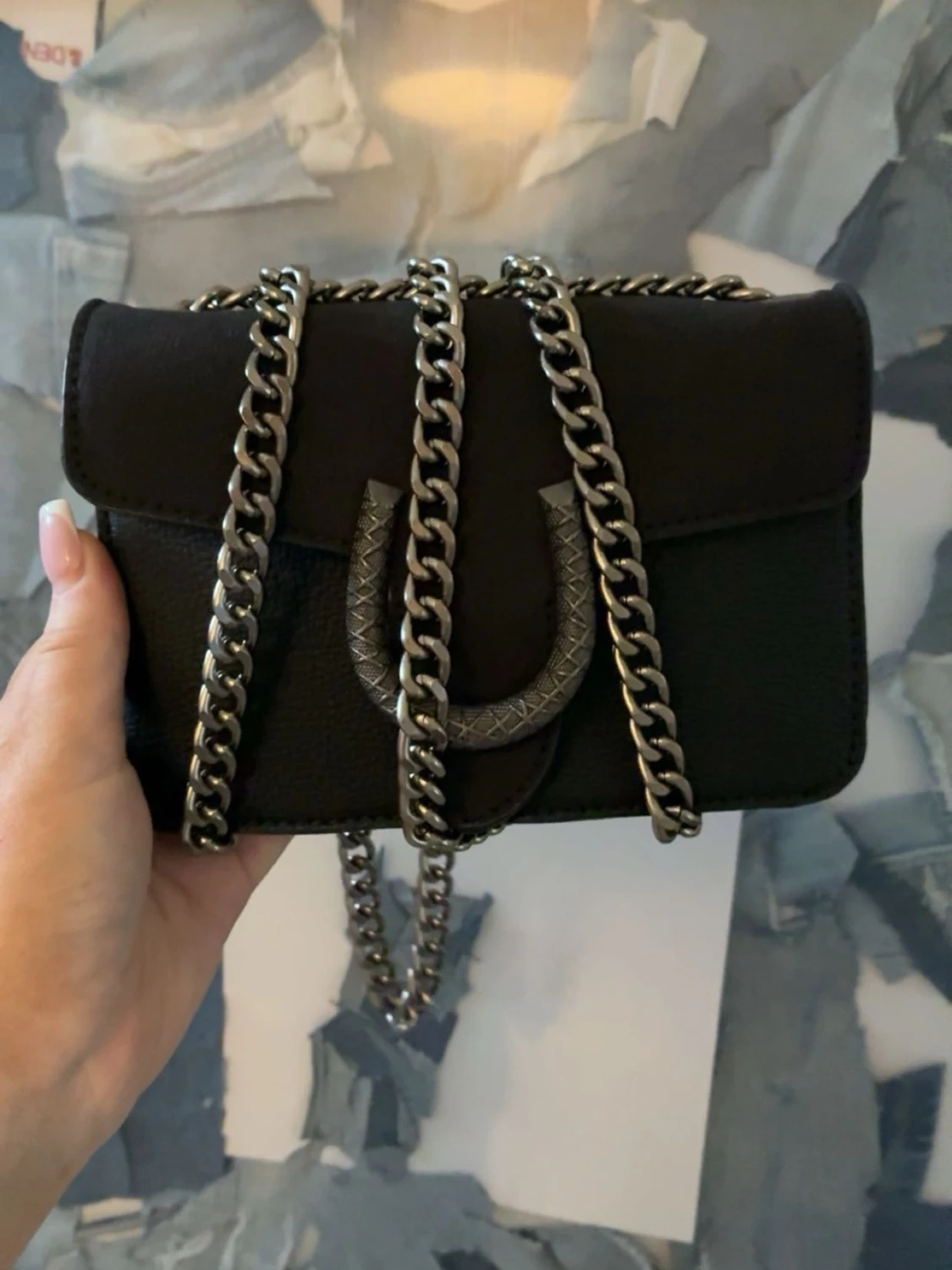 Svart handväska  - 4