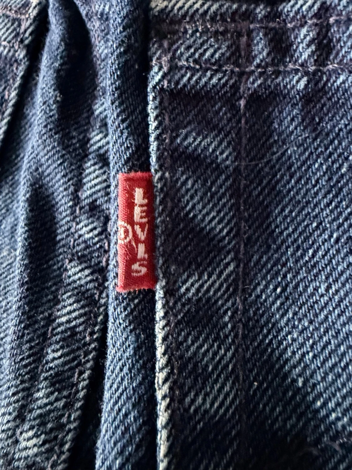Levi's blå raka jeans - 4