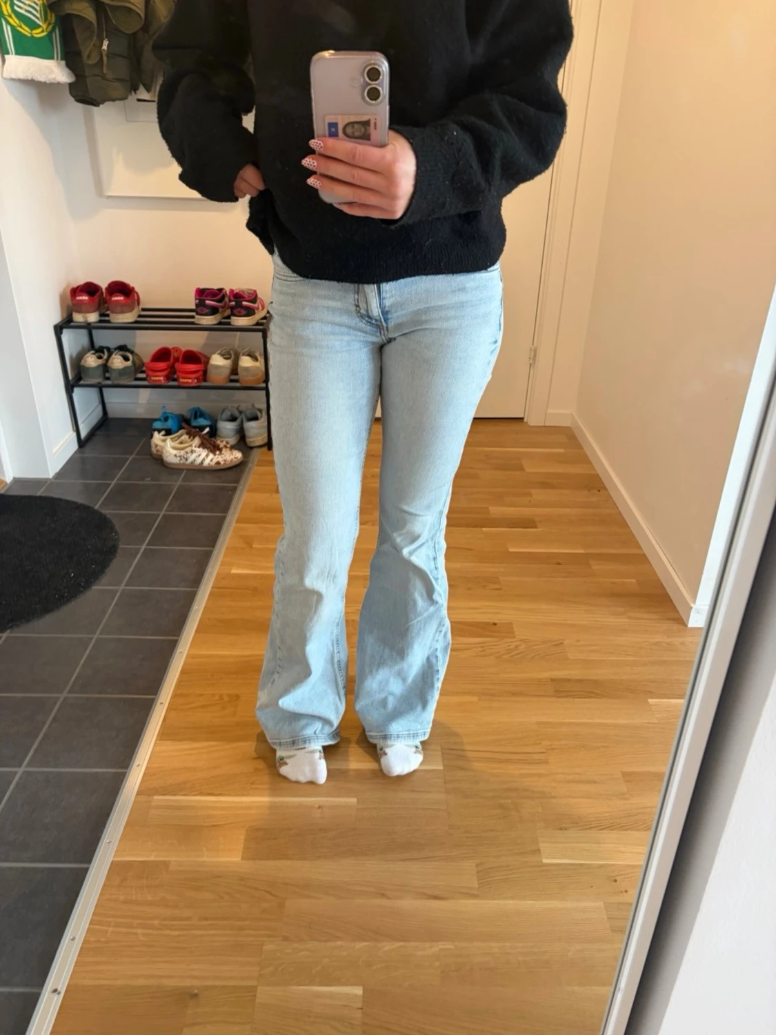 Low waist bootcut jeans  - 4