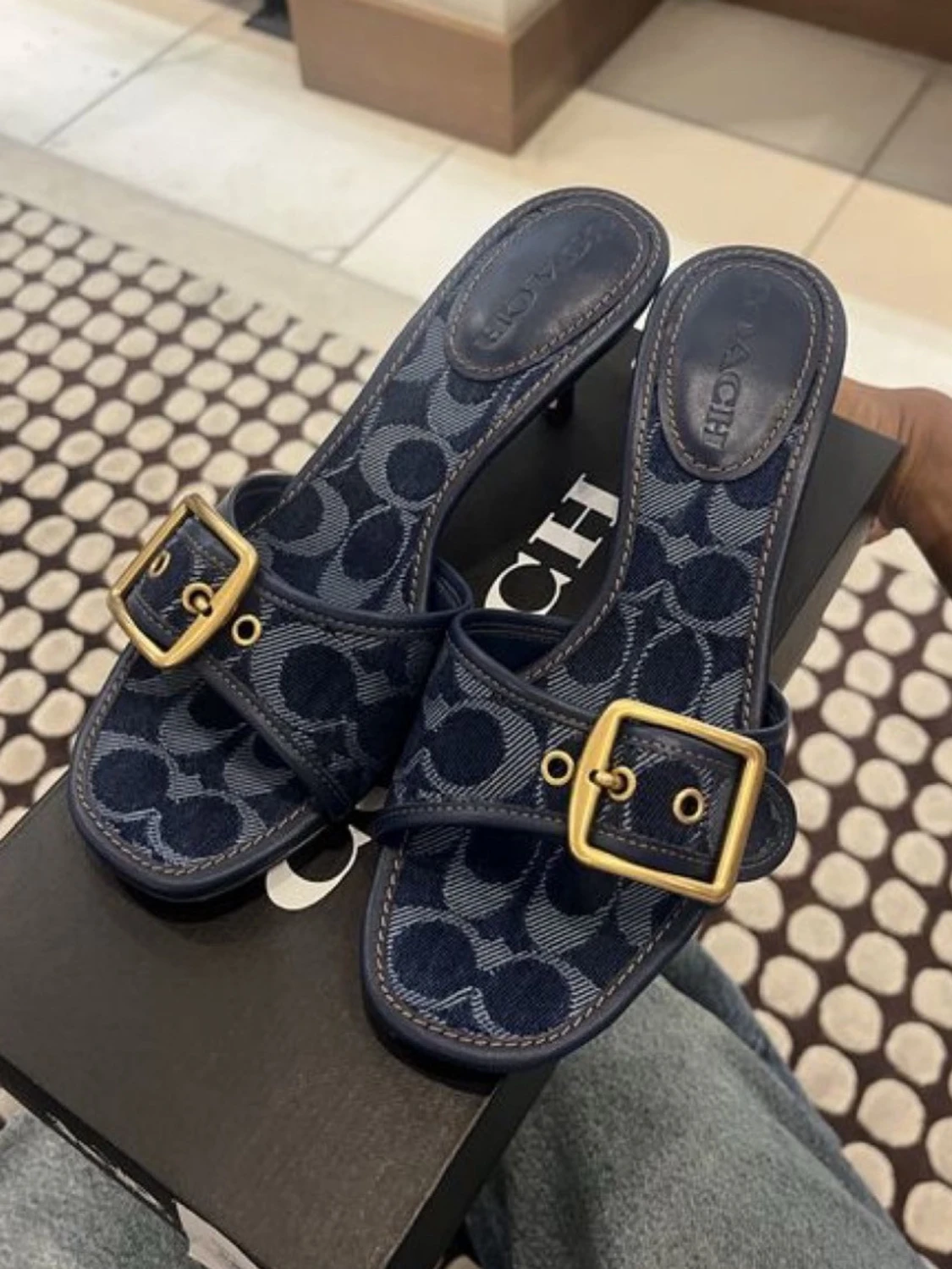 Intressekoll på mina Coach kitten heels