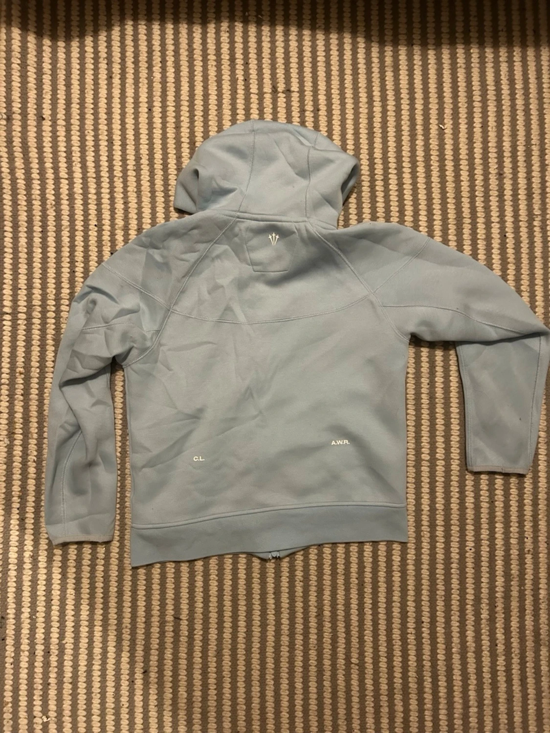 Ljusblå Nike NOCTA hoodie - 1