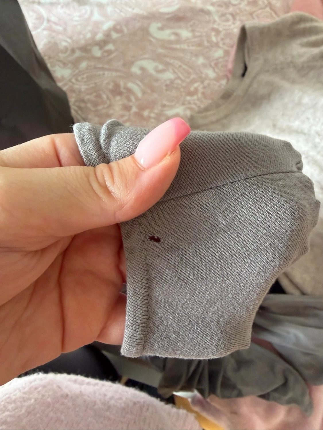 Grå basic tröja  - 2